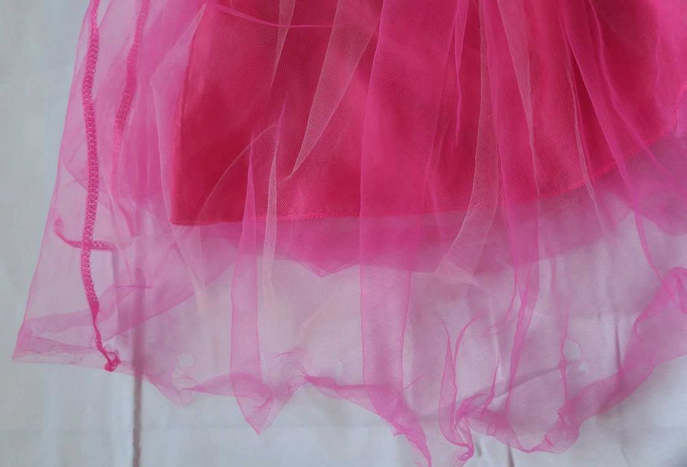 Sukienka karnawałowa księżniczka Aurora r116-122, 5-7 lat strój Aurora