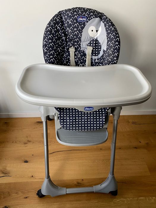 Chicco Polly Easy, Krzesełko do karmienia, kolor Pinguin