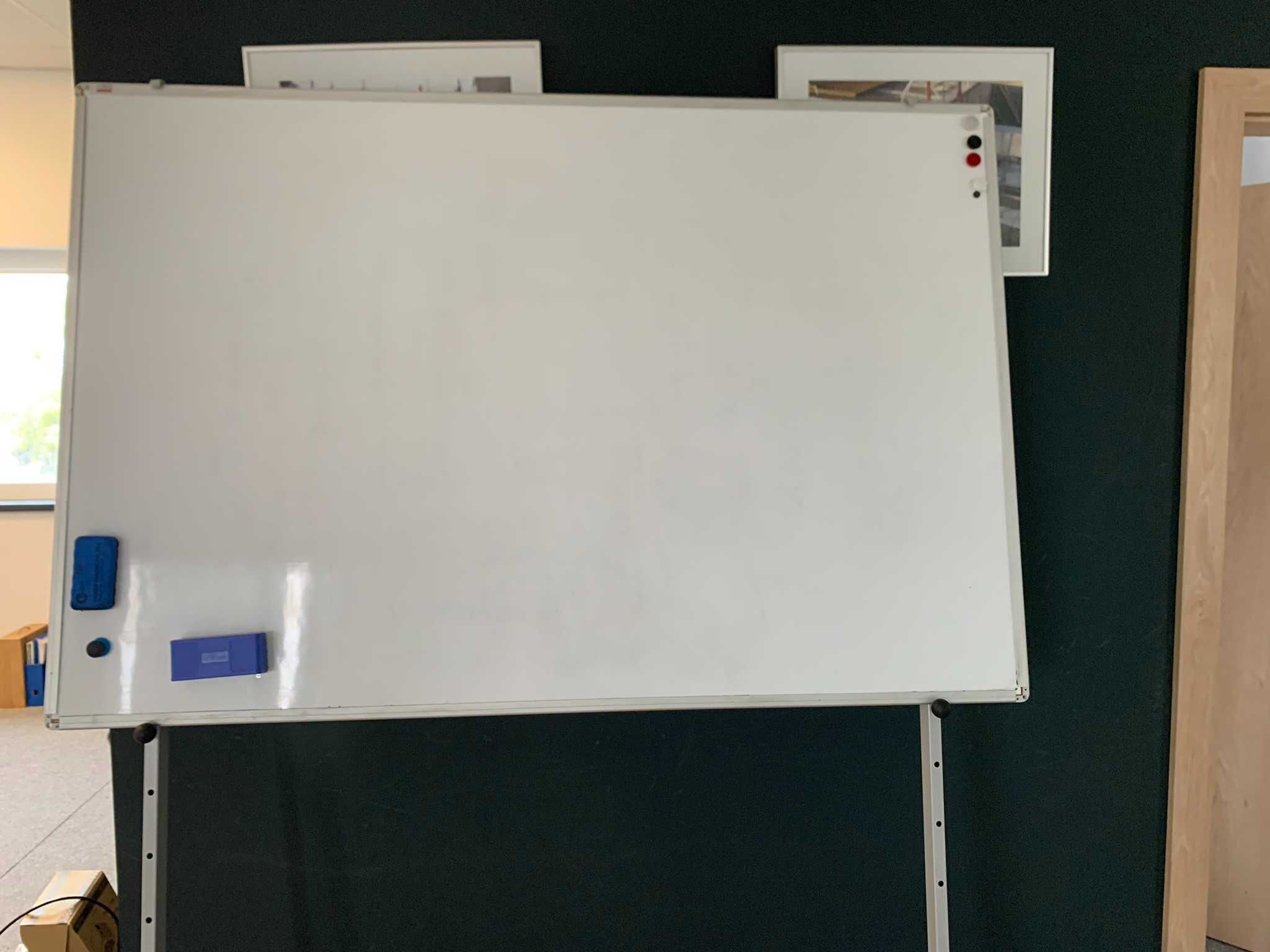 Tablica whiteboard, suchościeralna