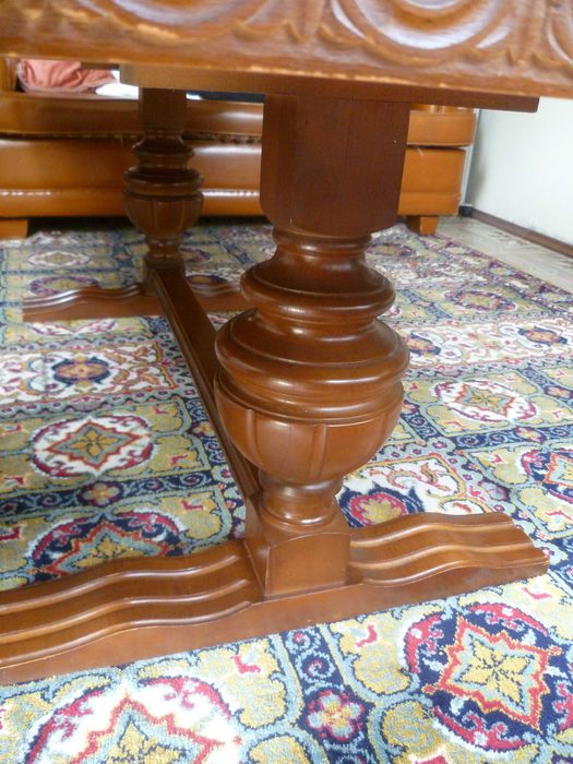 Mesa sala de estar retangular em madeira VINTAGE anos 60-70 Alemanha