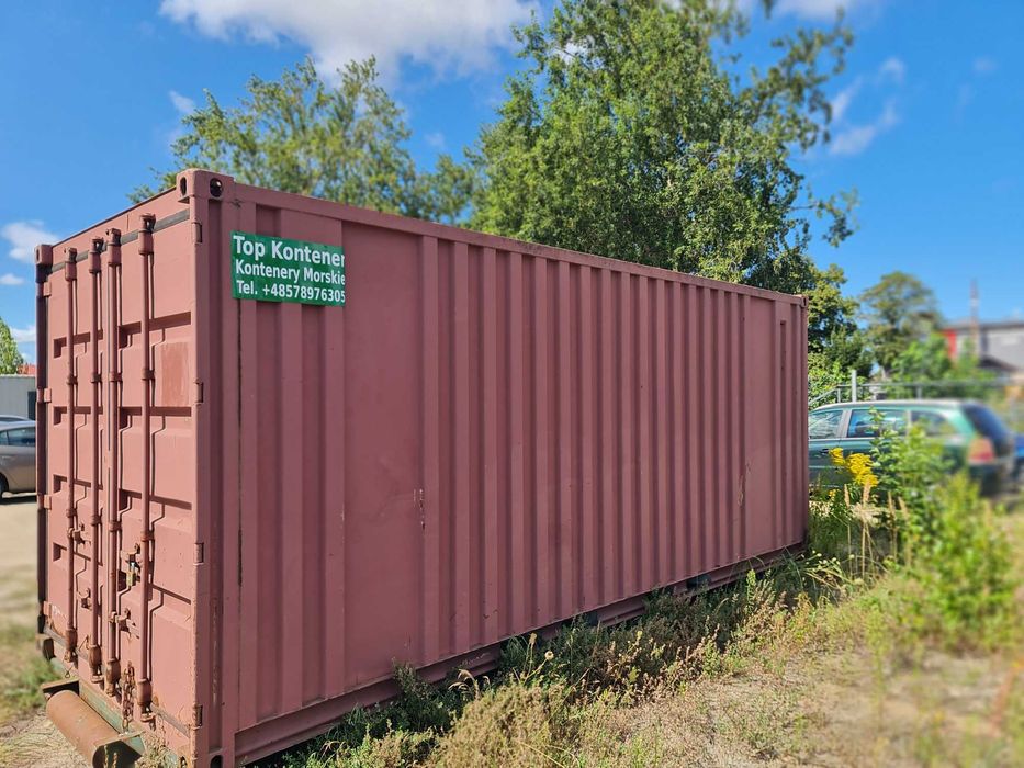 Kontener Morski 20 Transport Rozładunek Suchy Szczelny