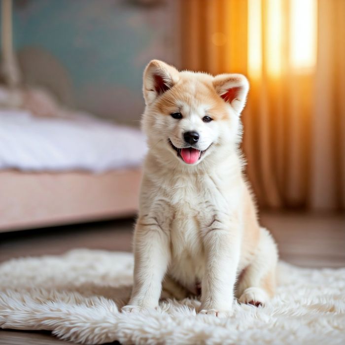 Цікаві грайливі акіта -