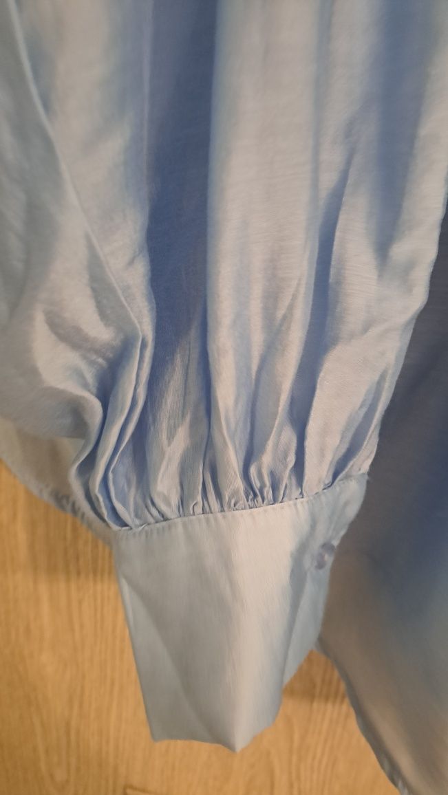 Błękitna koszula damska Miho's pus size oversize 48 50 xxl