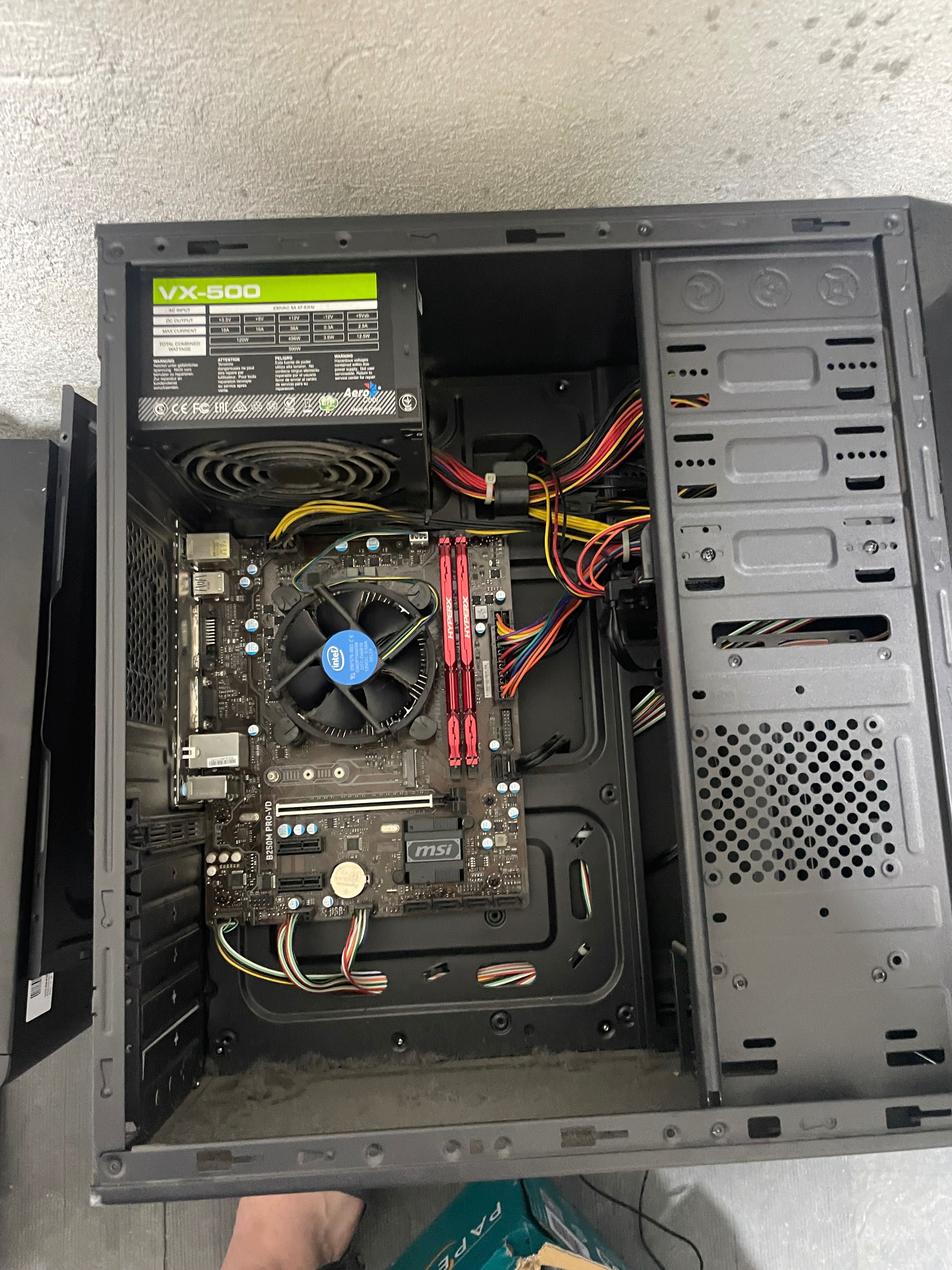 Ігровий пк i5 7500 16 ddr4/240 ssd/500w
