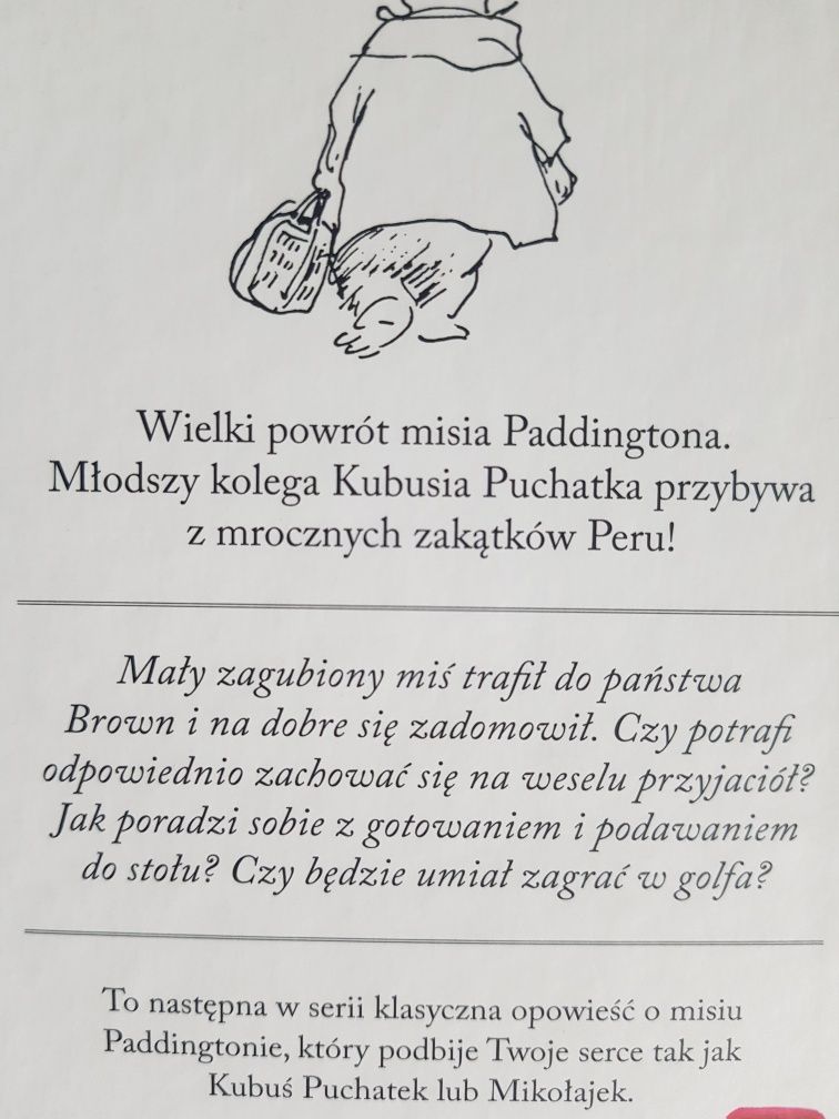 "Paddington wyrusza do miasta" oraz film DVD "Paddington"