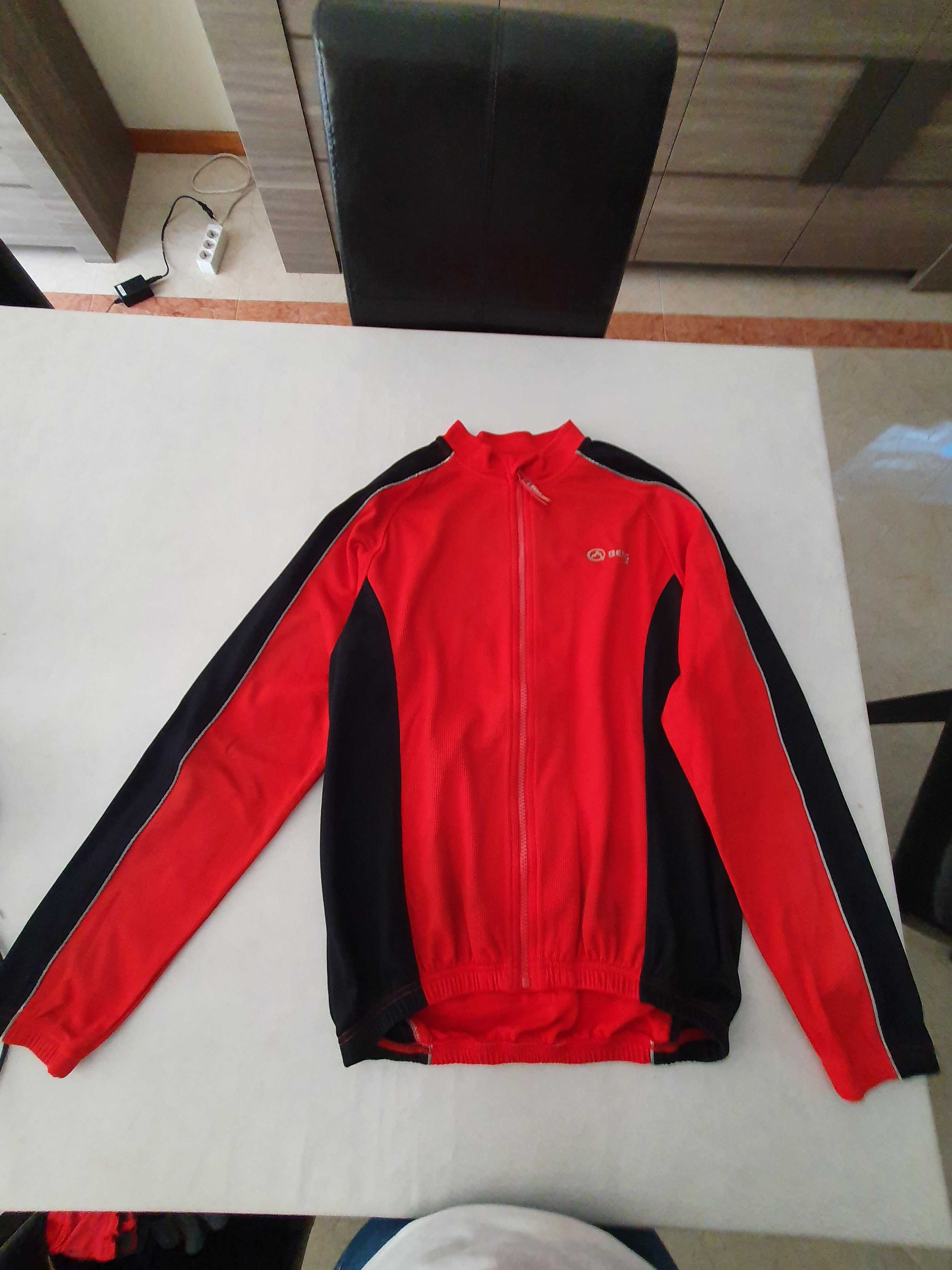 Conjunto de Casacos de inverno ciclismo