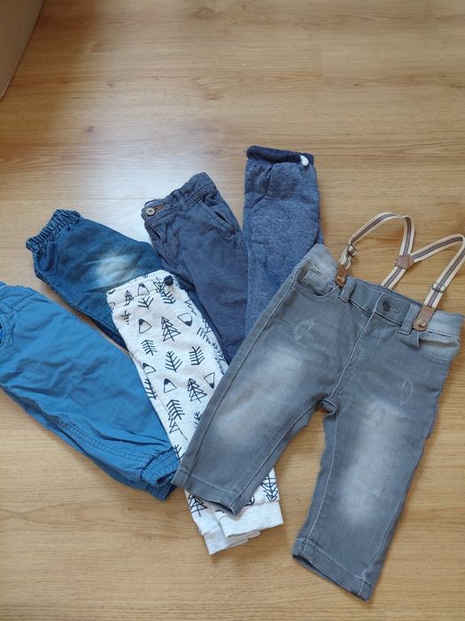 Zestaw spodnie chłopięcych 74