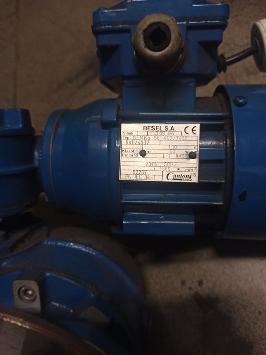 Silnik że ślimakiem do pieca hef 25 kw