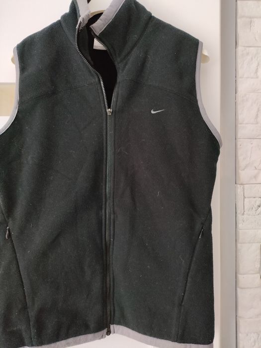 Czarna polarowa kamizelka Nike
