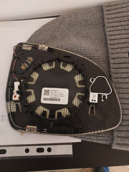 Wklad lusterka x5 g05 fotochrom asystent grzane