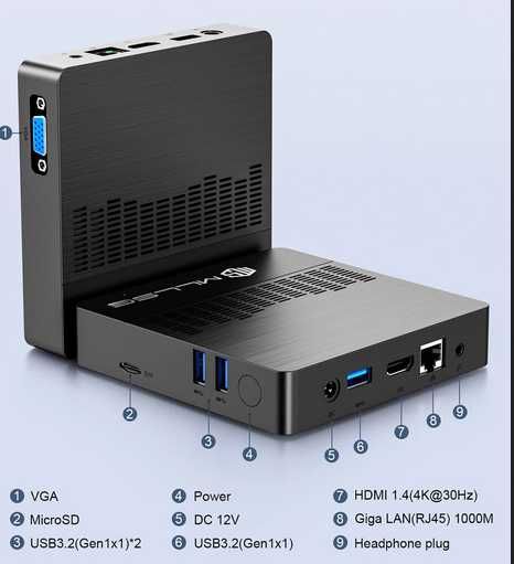 Мини ПК MLLSE M2 Air