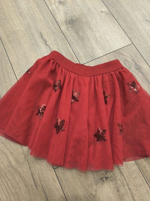 Spódniczka czerwona dziewczęca
