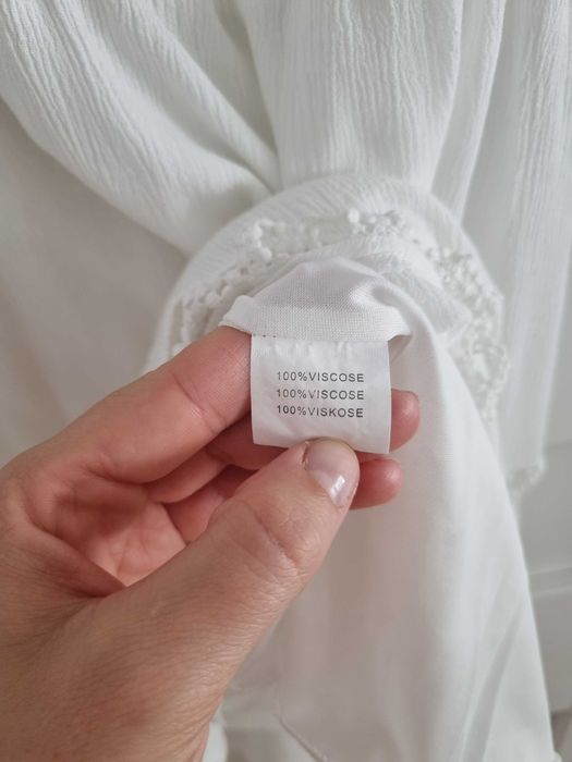 Biała hiszpanka boho