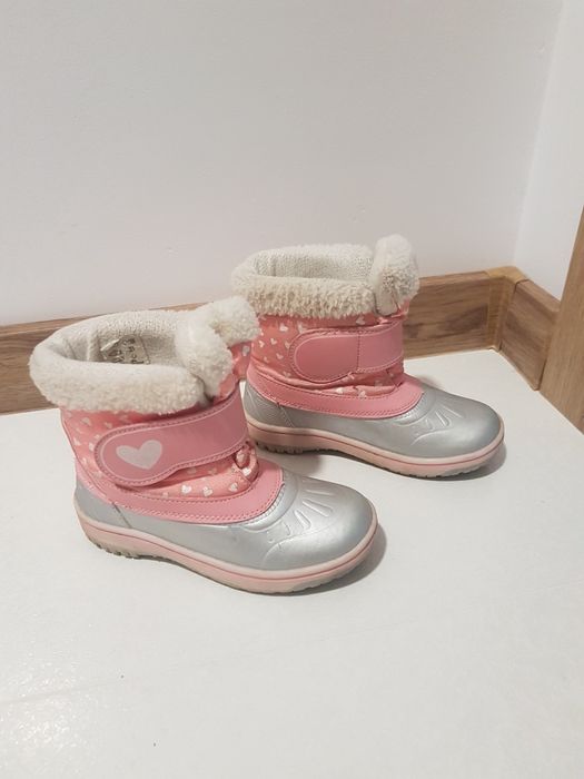 Śniegowce dziecięce dla dziewczynki biedronka cleve  28