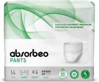 Absorbeo PANTS Culottes Plus Rozciągliwe majtki chłonne