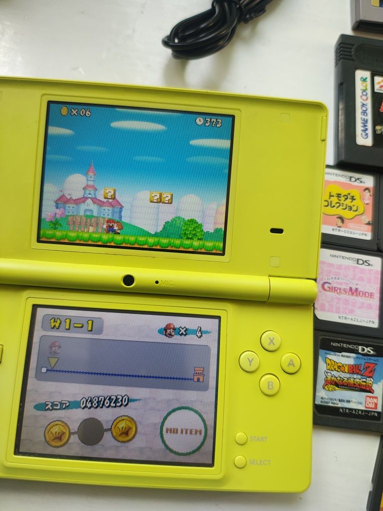 Ретро игры Nintendo  game boy color, dsi