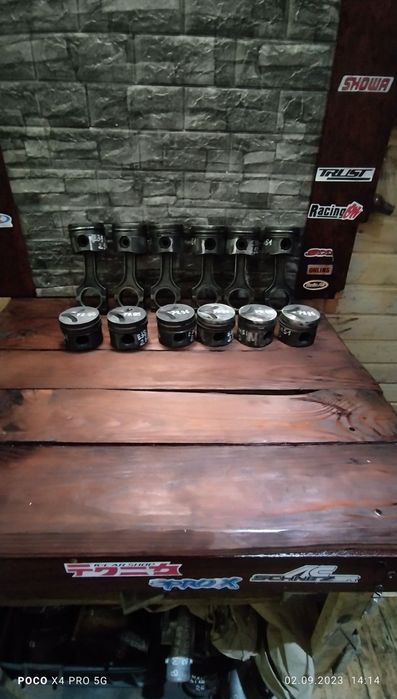 Колинвал Поддон Поршня Шатуни M51B25 BMW E34/E38/E36/E39 Бумер