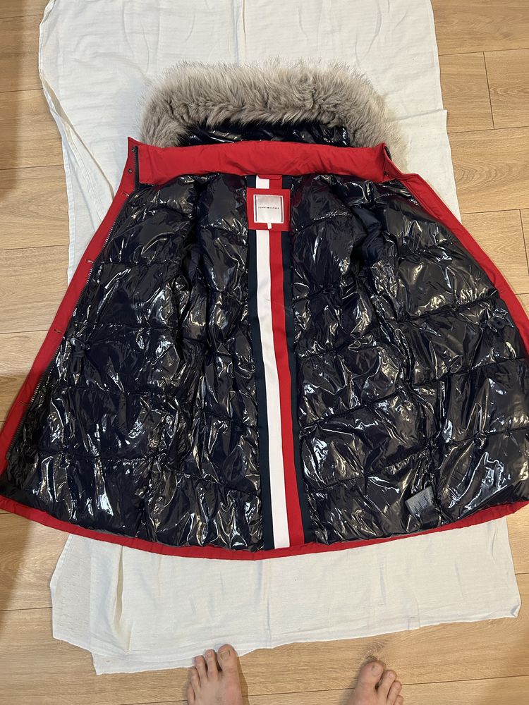 Kurtka zimowa damska parka Tommy Hilfiger
