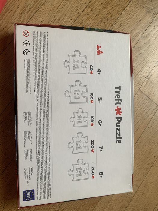 Пазл тачки Trefl Puzzle 7+