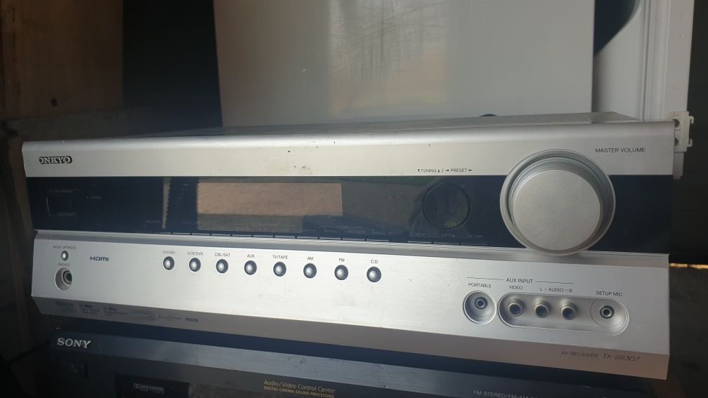 Tx-sr307 onkyo yamaha denon bose amplituner