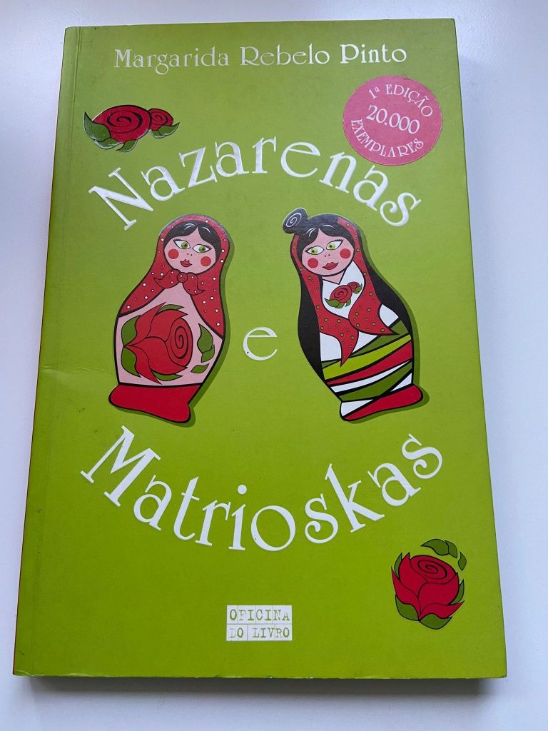 Livro "Nazarenas e Matrioskas" de Margarida Rebelo Pinto