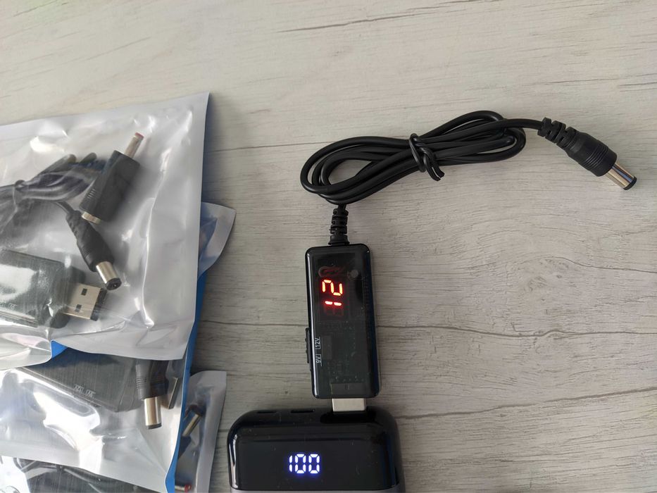 Інтернет без світла. USB конвертер для роутера 9V 12V DC. Кабель