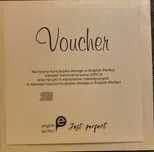 Voucher/ Certificate