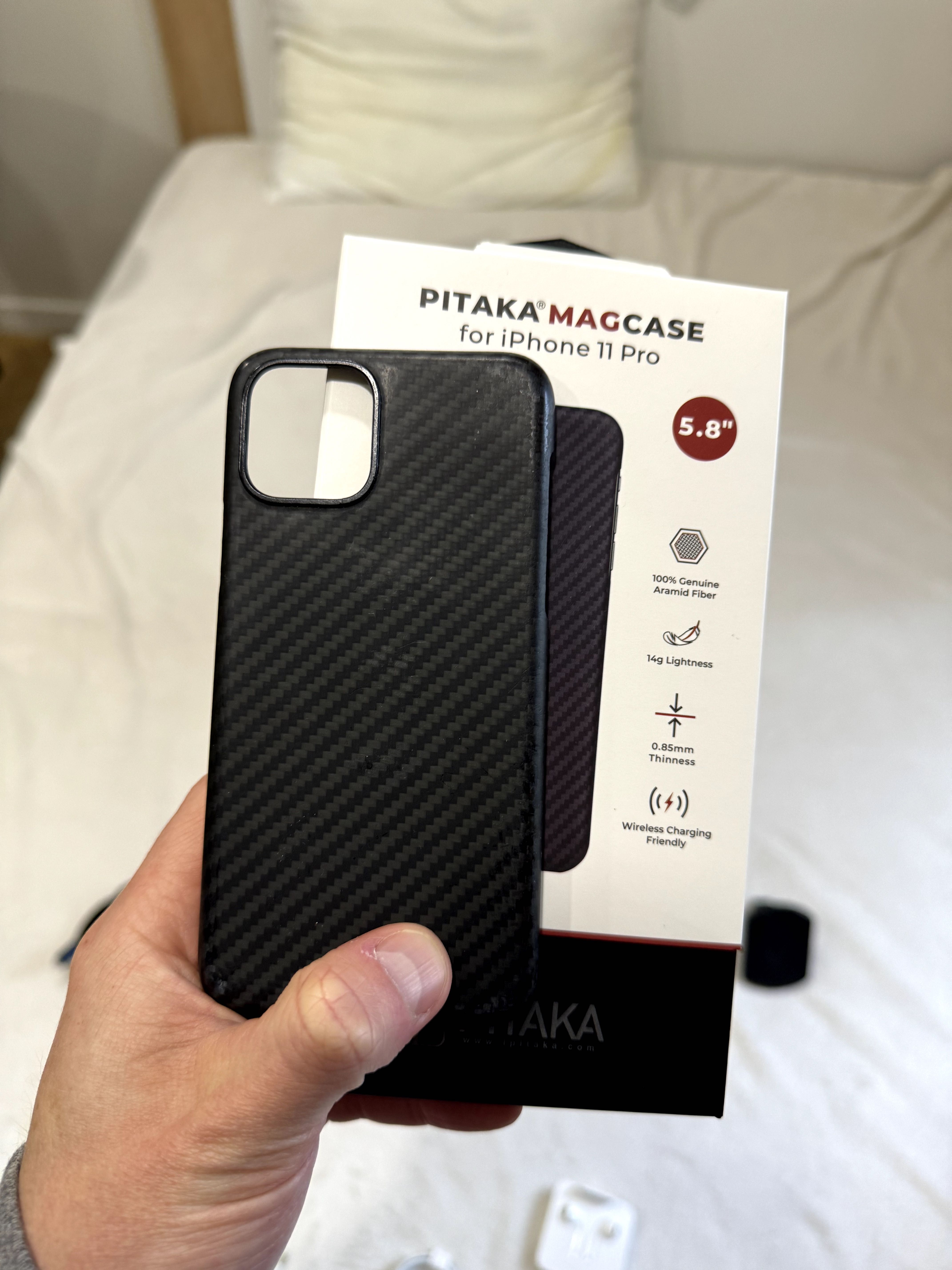 iPhone 11 Pro 64 Gb Midnight Green + Pitaka Case + автотримач Pitaka
