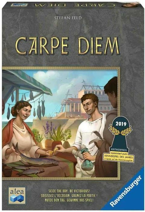 Gra planszowa CARPE DIEM - NOWA, zafoliowana, autor Stefan Feld