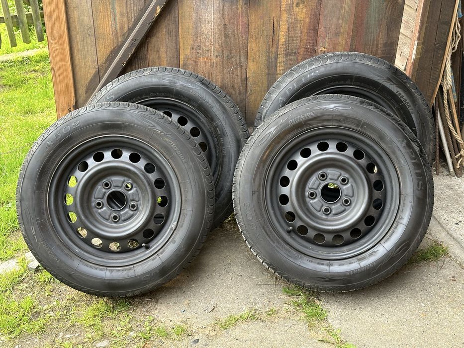 Koła 15" | felgi 5x114,3 | opony zimowe Aplus A502 195/65 R15 91 H