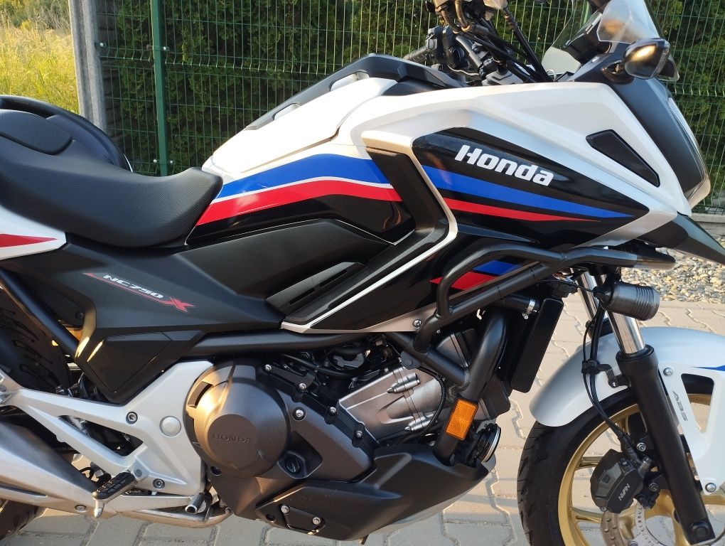 Honda NC750X, 2016r., 45tys.km., piękna, zadbana, transport.