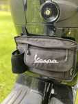 Oryginalna czarna torba, organizer Vespa - Schowek przed kolana Vespa