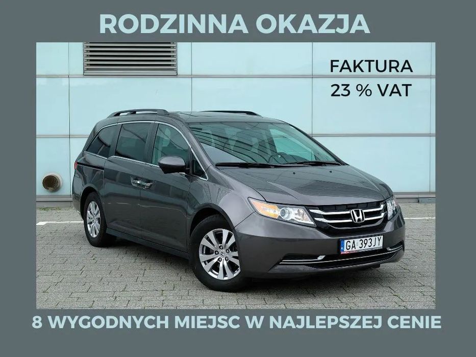Honda Odyssey | Najlepsze 8-osobowe auto w Polsce | Stan idealny | Faktura 23% VAT