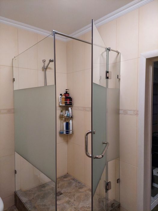 Душевая кабина 1200*900 роздвижная система закалённое стекло