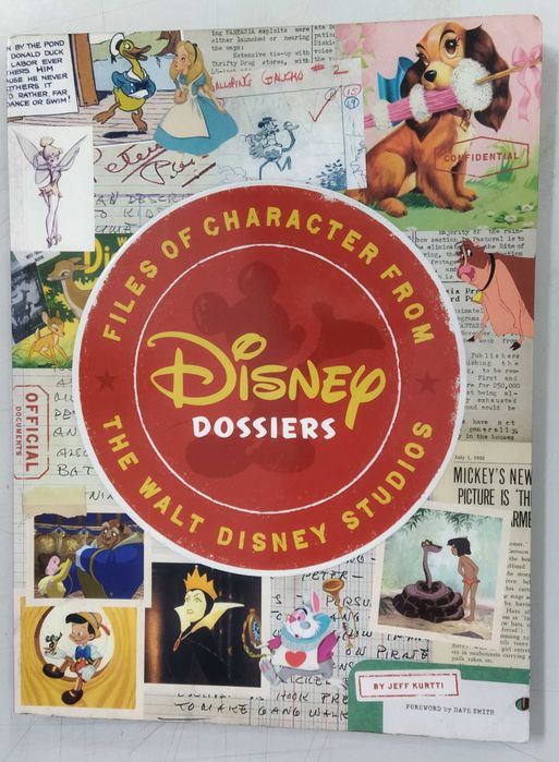 Livro. Disney Dossiers. Files of Characters.