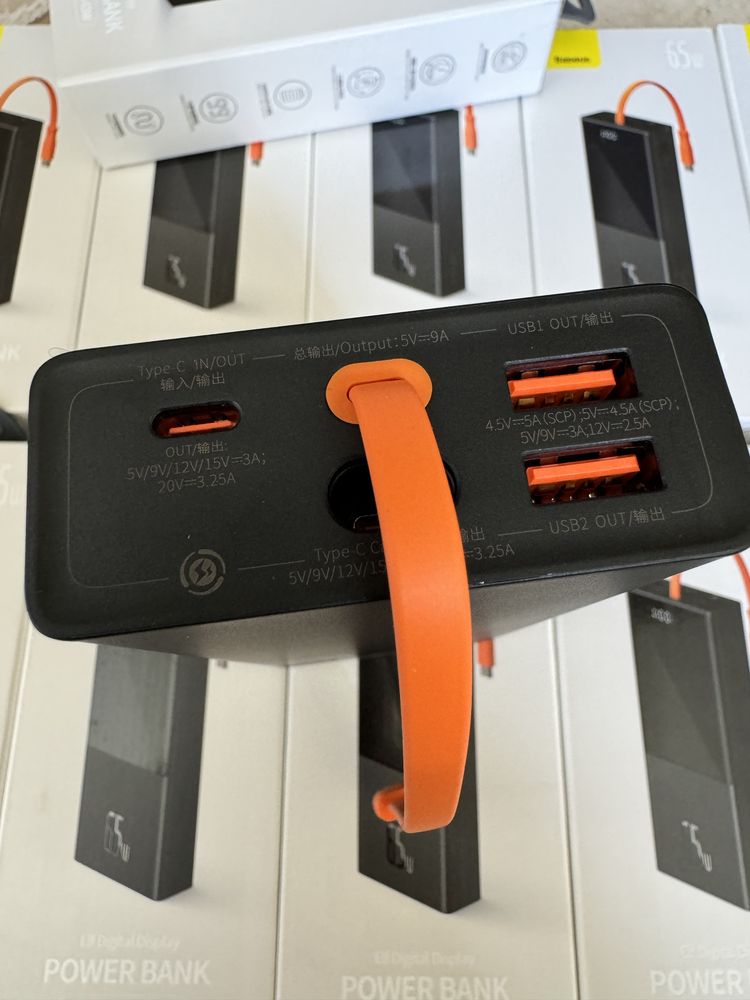 Повербанк Baseus Elf 20000mAh 65W чорний, PPJL000001