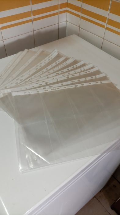 Micas em plástico para cartões