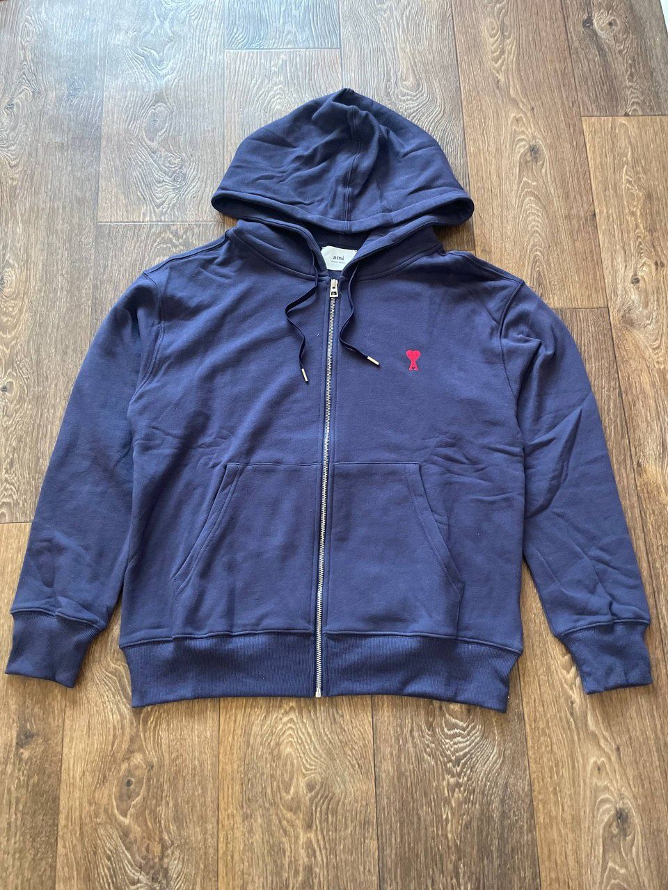 Zip hoodie ami paris