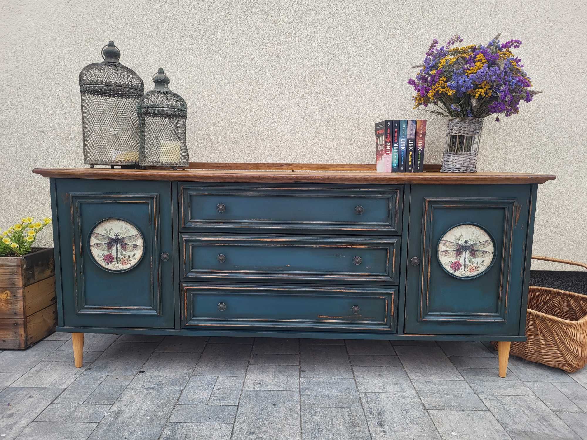 Komoda Po Metamorfozie Bufet Vintage