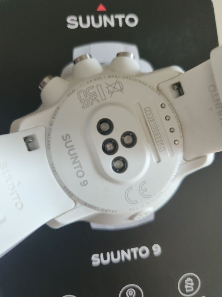 Suunto 9 branco ::: novo