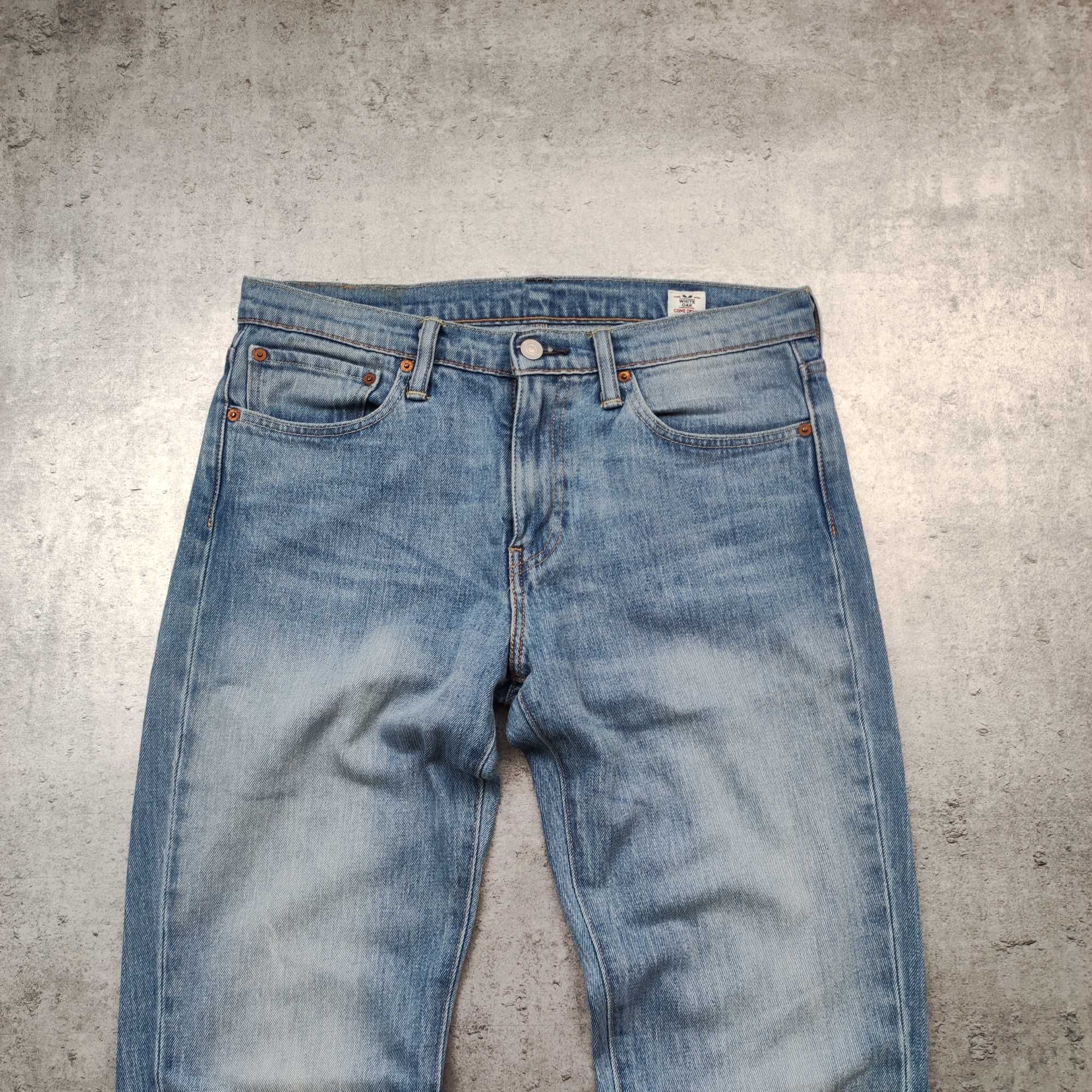 MĘSKIE Eleganckie PREMIUM Denim Spodnie Jeansy Levis 511 Slim Casual