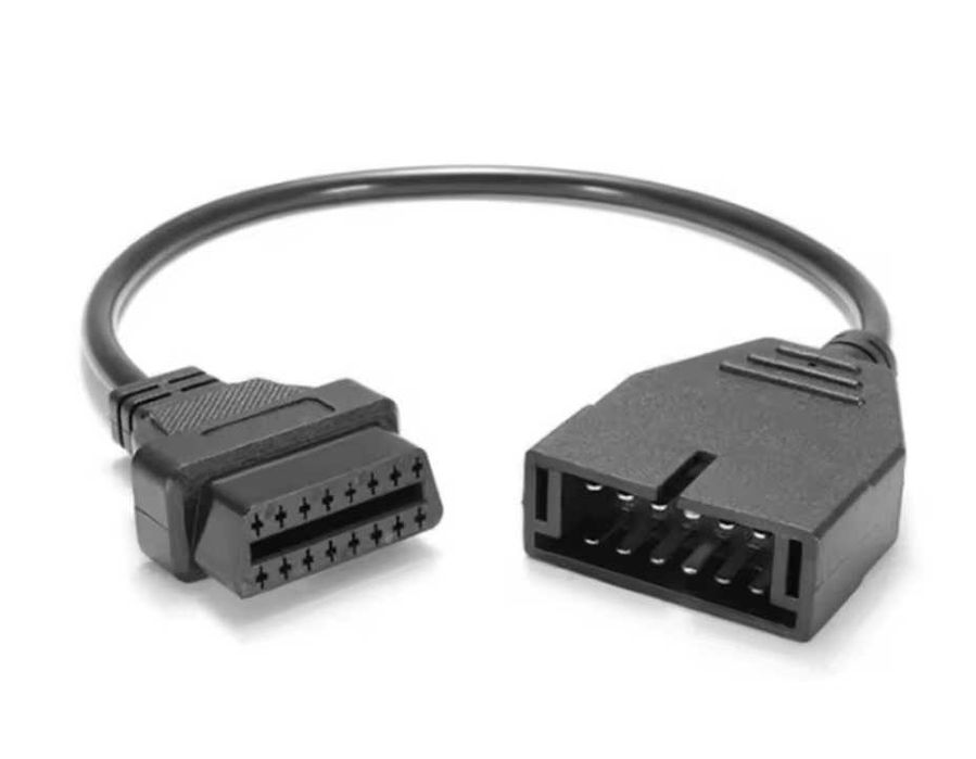 Перехідник адаптер з GM 12PIN OBD1 на GM 16 PIN OBD2 для Ваз,Ланос