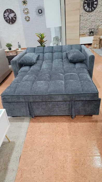 Sofá cama barato cor cinza + envío gratis!!