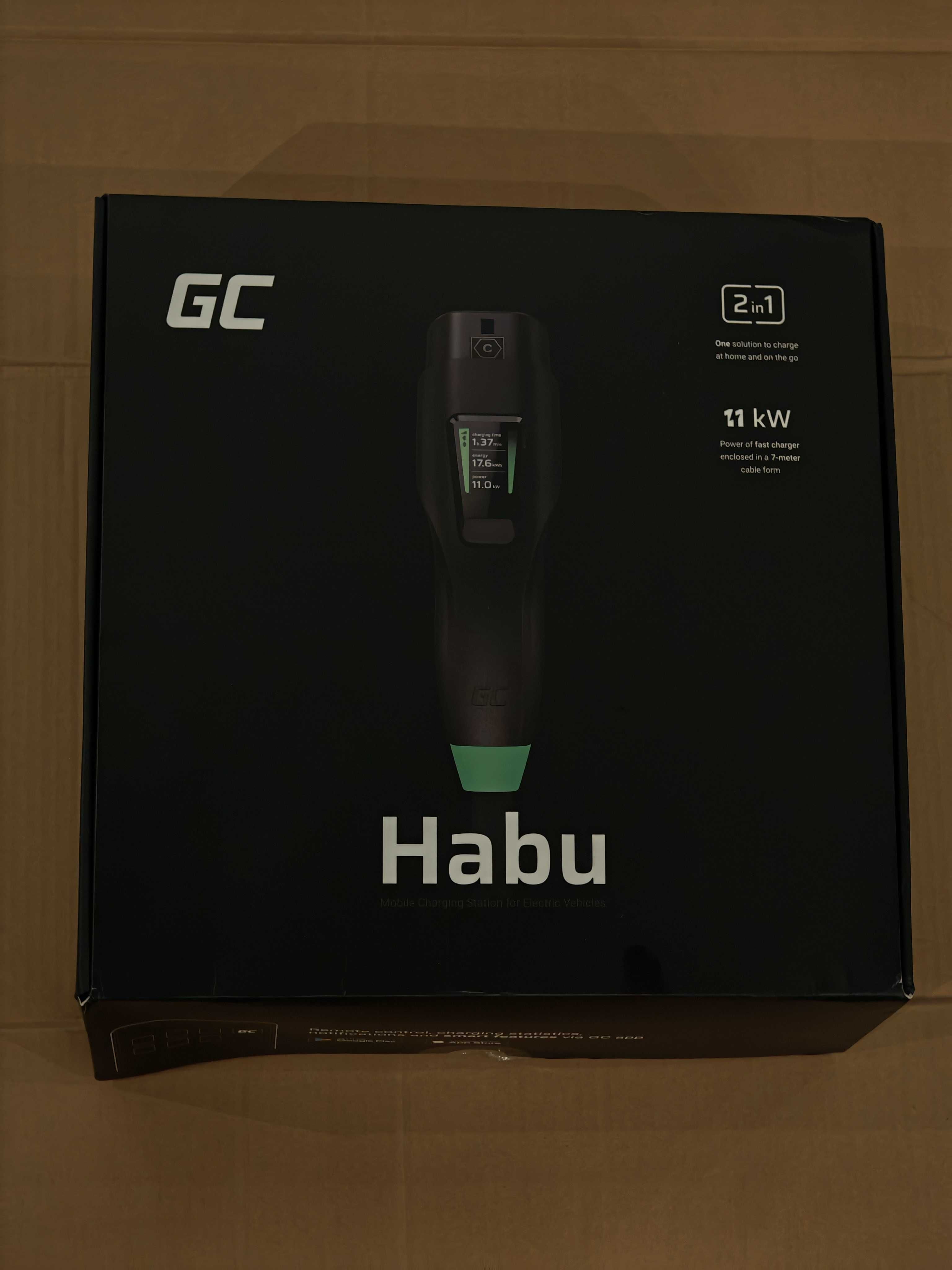 Ładowarka do auta elektrycznego Green Cell Habu 11 kW