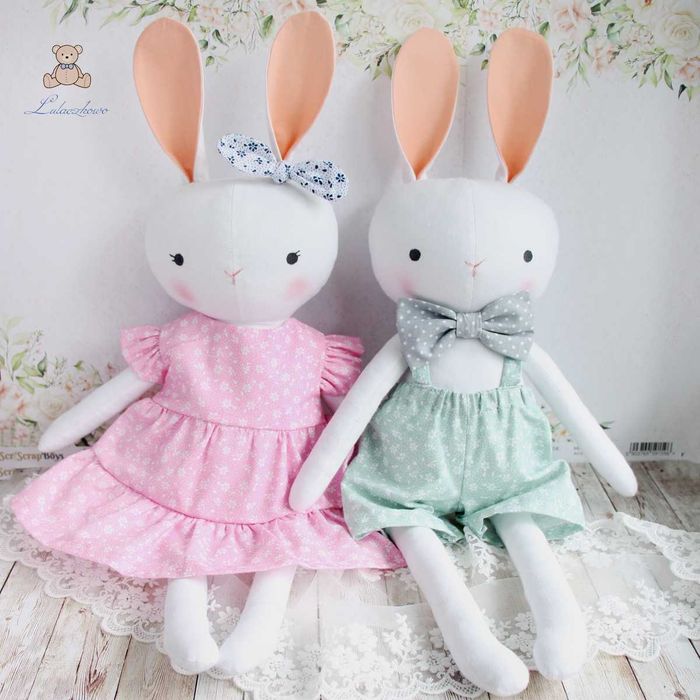 Przytulanki ręcznie szyte, maskotki, kotki, sarenki, króliczki, liski