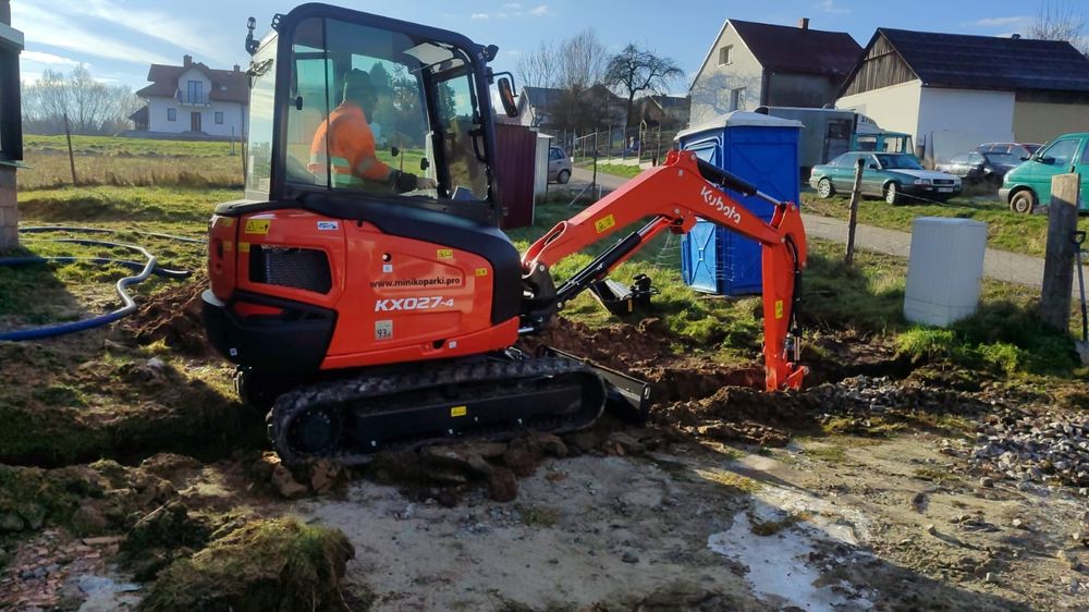 Elektryk instalacje, awarie, przylacza mini koparka.