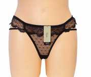 M 38 koronkowe stringi paski straps