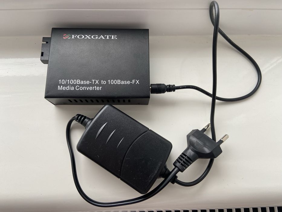 Медіаконвертер FoxGate EC-B-0,1-1SM-1310nm-20km