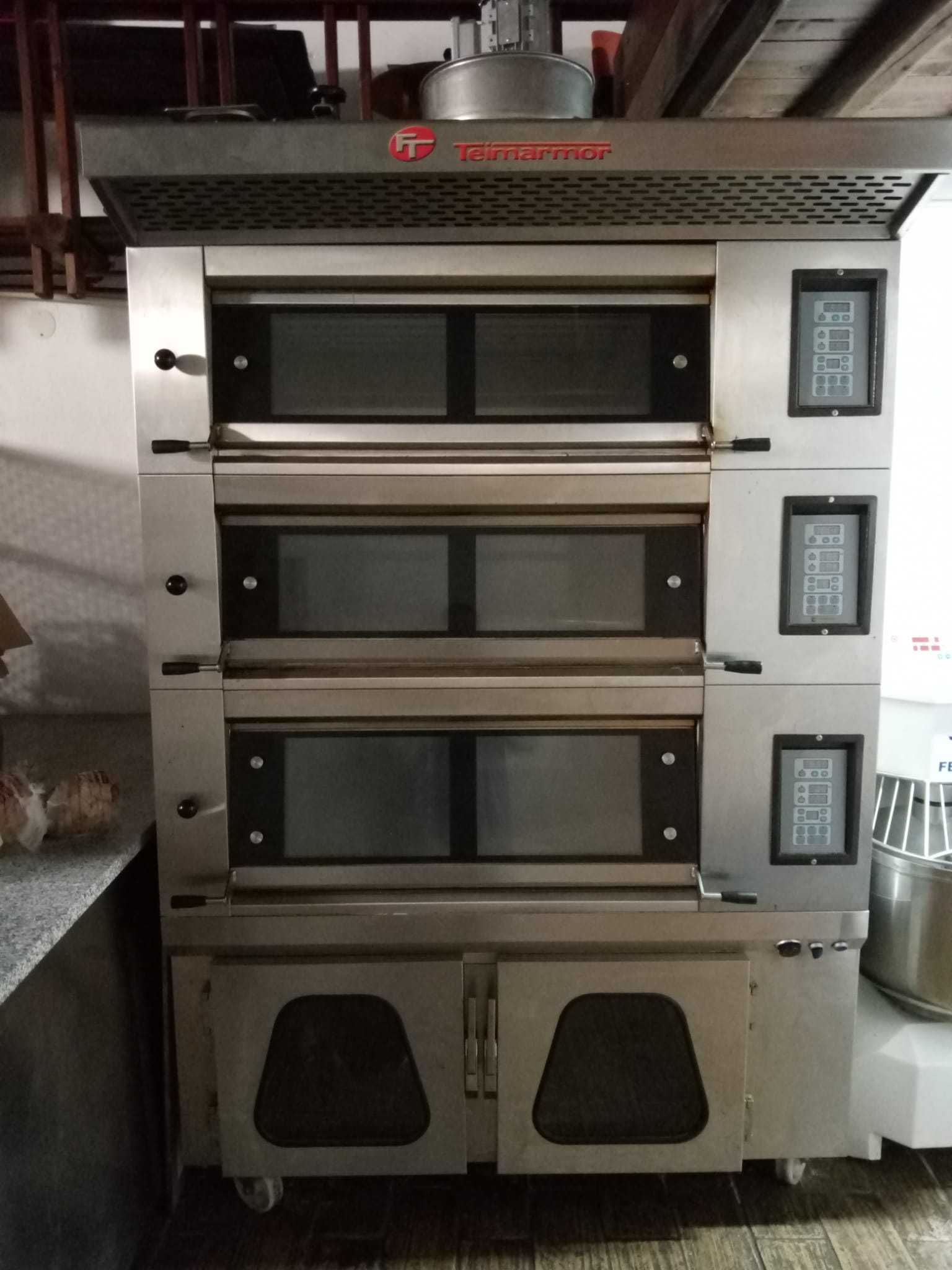 Forno industrial elétrico de padaria/pizzaria Teirmarmor