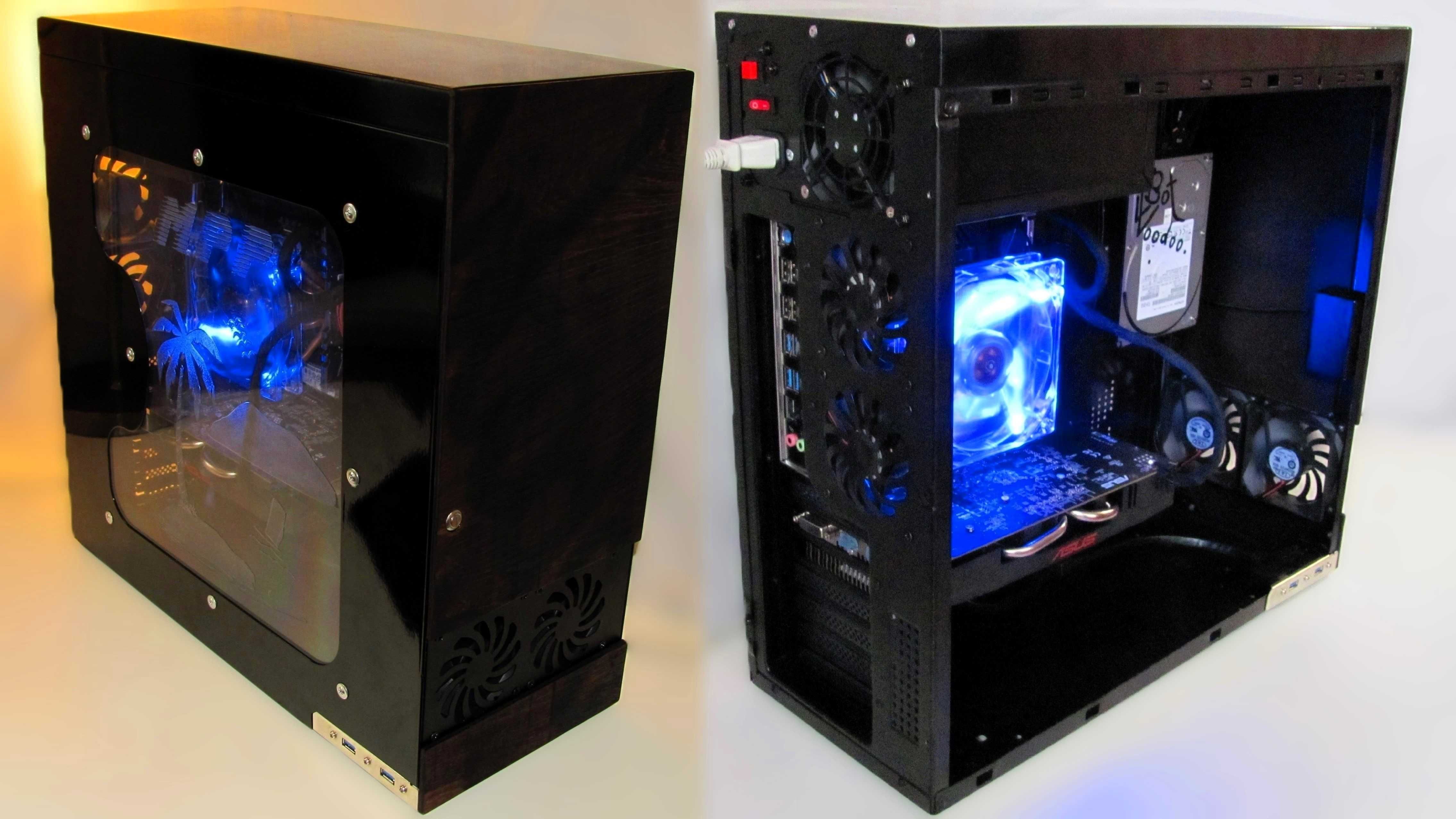 ПК комп'ютер ігровий DDR4 quad, RX 570, M.2 SSD+HDD, 1080 ГБ, 750W 80+